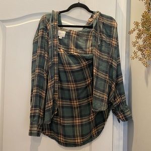 Green AEO Flannel